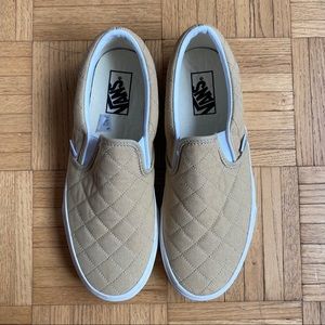 Quilted Vans- Classic Slip Ons